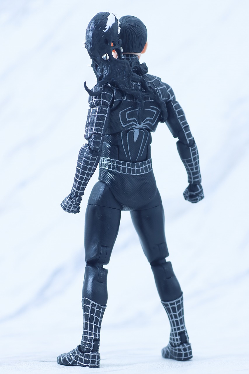 ーベルレジェンド　スパイダーマン ブラックスーツ（『スパイダーマン3』）　レビュー　本体