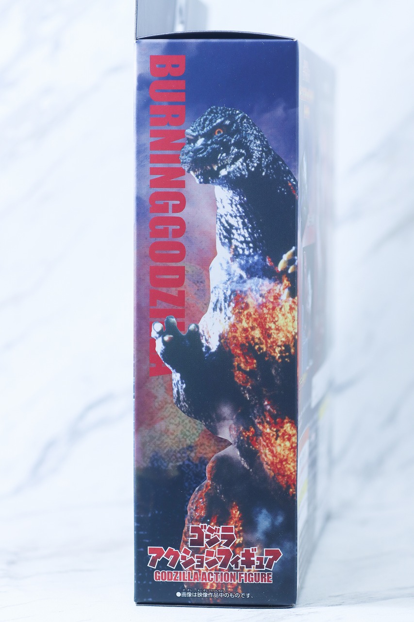 ゴジラアクションフィギュア　デストロイア　レビュー　パッケージ