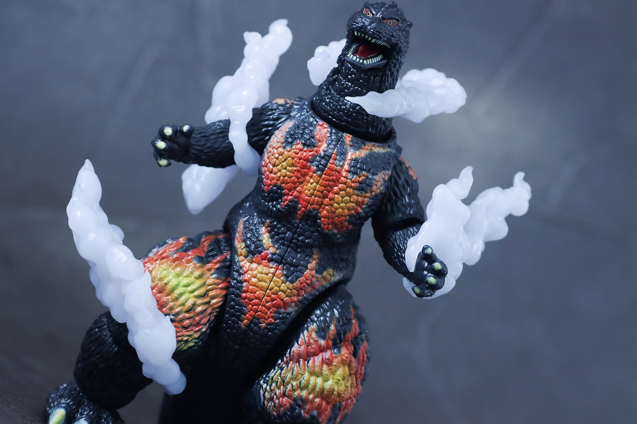 ゴジラアクションフィギュア　バーニングゴジラ　レビュー　アクション　