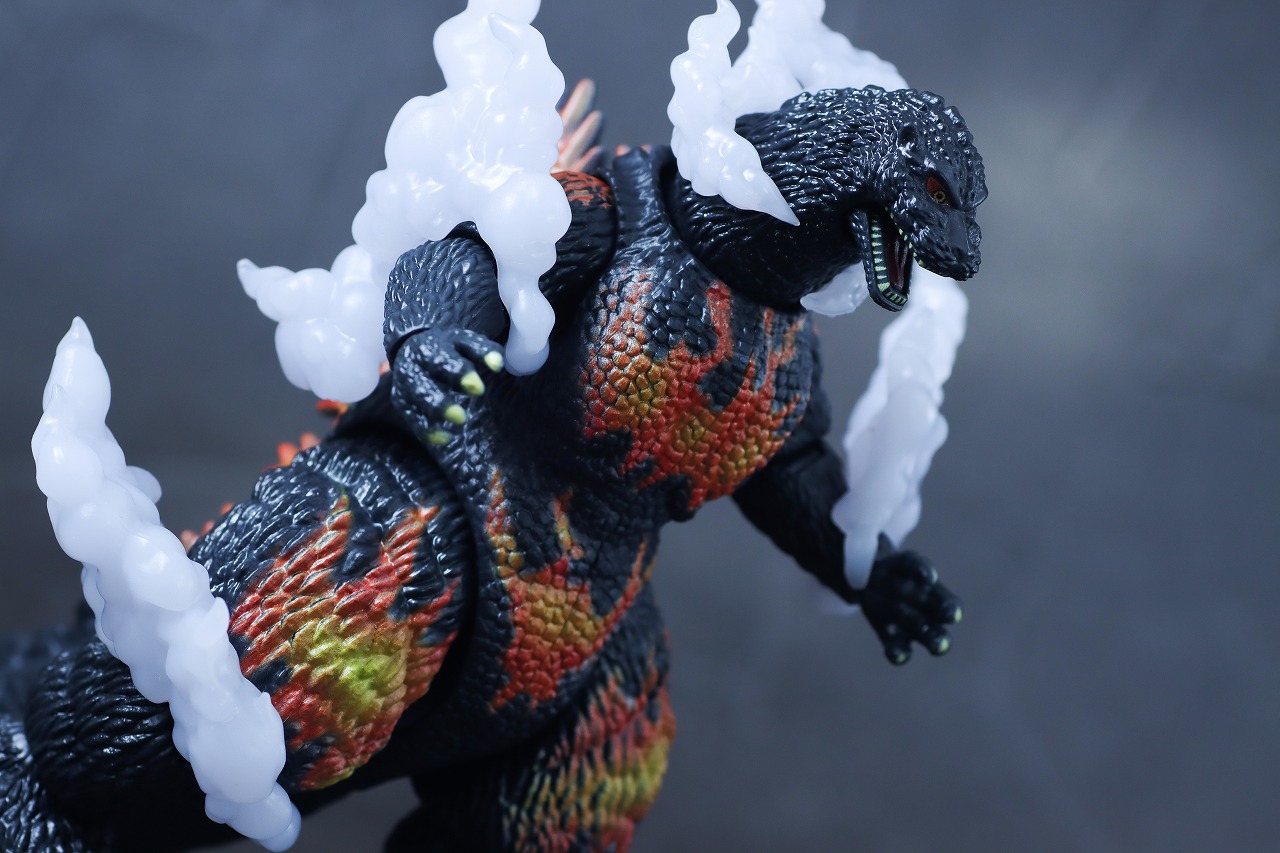 ゴジラアクションフィギュア　バーニングゴジラ　レビュー　アクション　