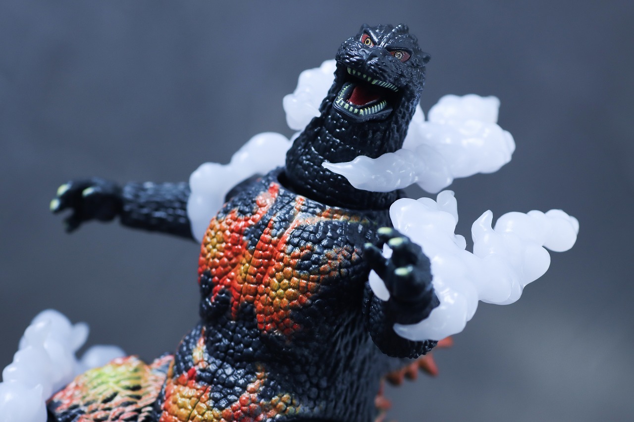 ゴジラアクションフィギュア　バーニングゴジラ　レビュー　アクション　