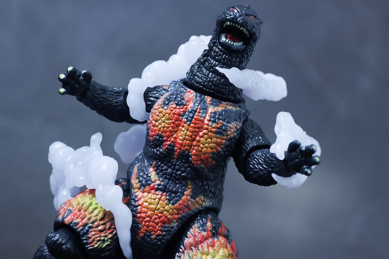 ゴジラアクションフィギュア　バーニングゴジラ　レビュー　アクション　