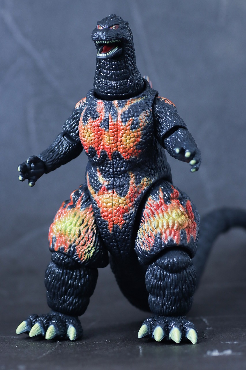 ゴジラアクションフィギュア　バーニングゴジラ　レビュー　本体