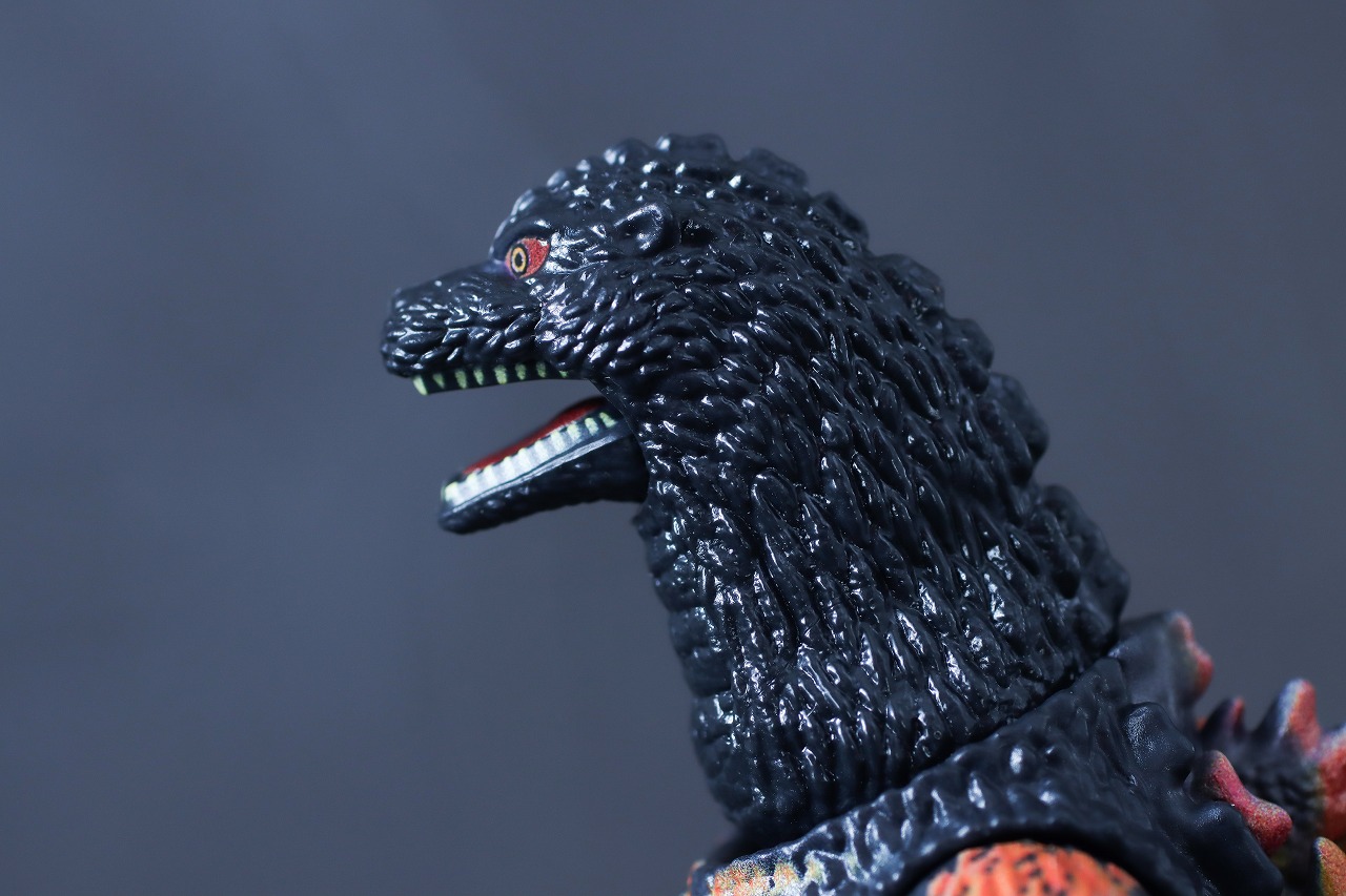 ゴジラアクションフィギュア　バーニングゴジラ　レビュー　可動範囲