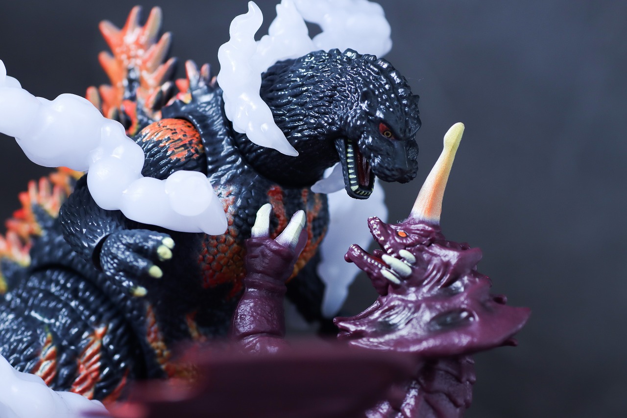 ゴジラアクションフィギュア　バーニングゴジラ　レビュー　アクション　デストロイア