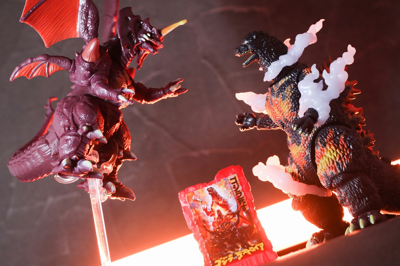 ゴジラアクションフィギュア　バーニングゴジラ　レビュー　アクション　デストロイア