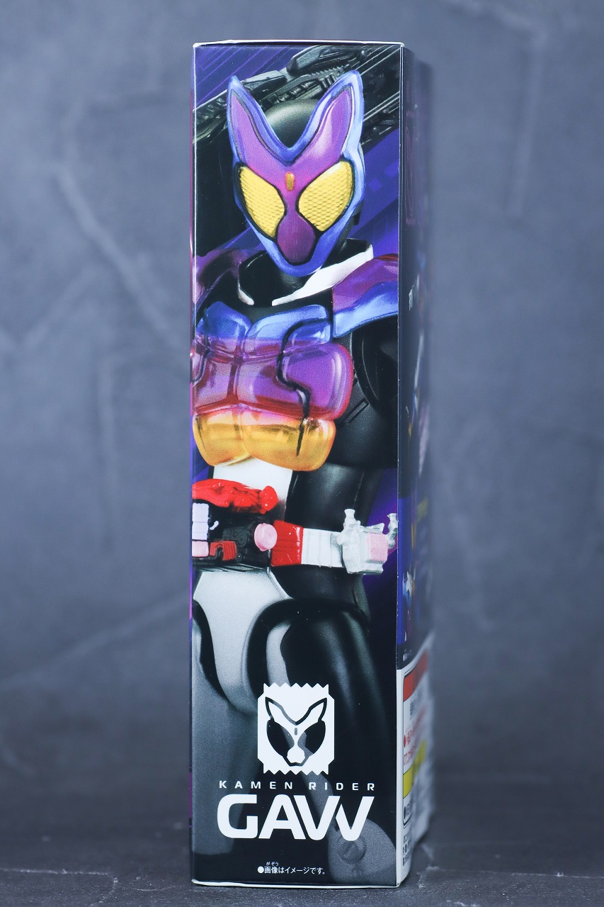 アクションフィギュア　仮面ライダーガヴ ポッピングミフォーム　レビュー　パッケージ