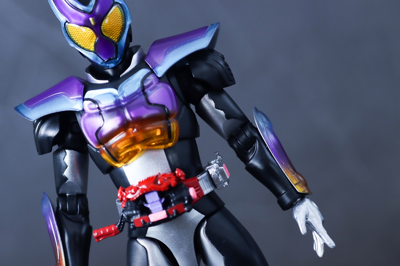 アクションフィギュア　仮面ライダーガヴ ポッピングミフォーム　レビュー　本体