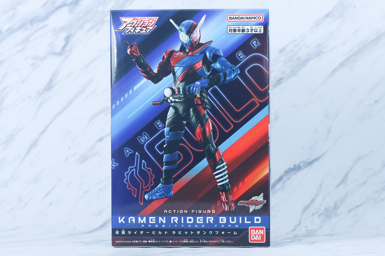 アクションフィギュア　仮面ライダービルド　ラビットタンクフォーム　レビュー　パッケージ