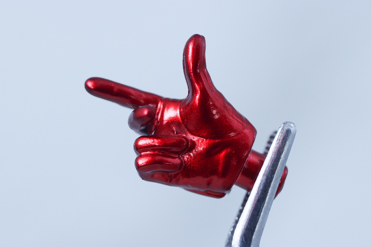 アクションフィギュア　仮面ライダービルド　ラビットタンクフォーム　レビュー　付属品　手首