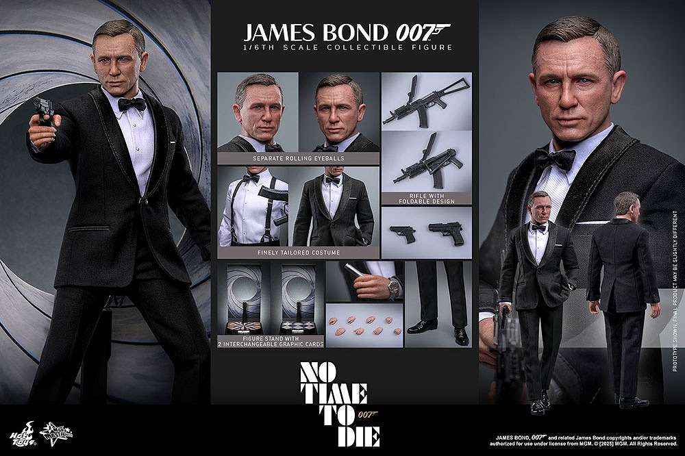 ホットトイズ新作！『007／ノー・タイム・トゥ・ダイ』ジェームズ・ボンドが26年9月発売！