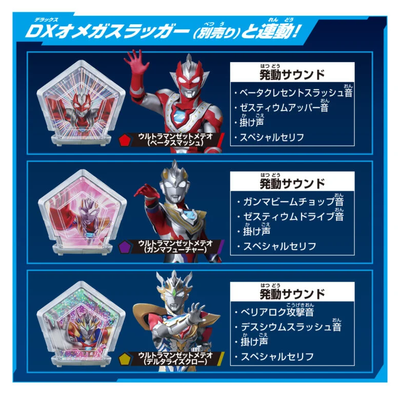 DXウルトラメテオEX ゼットの特製メテオセットでございます！