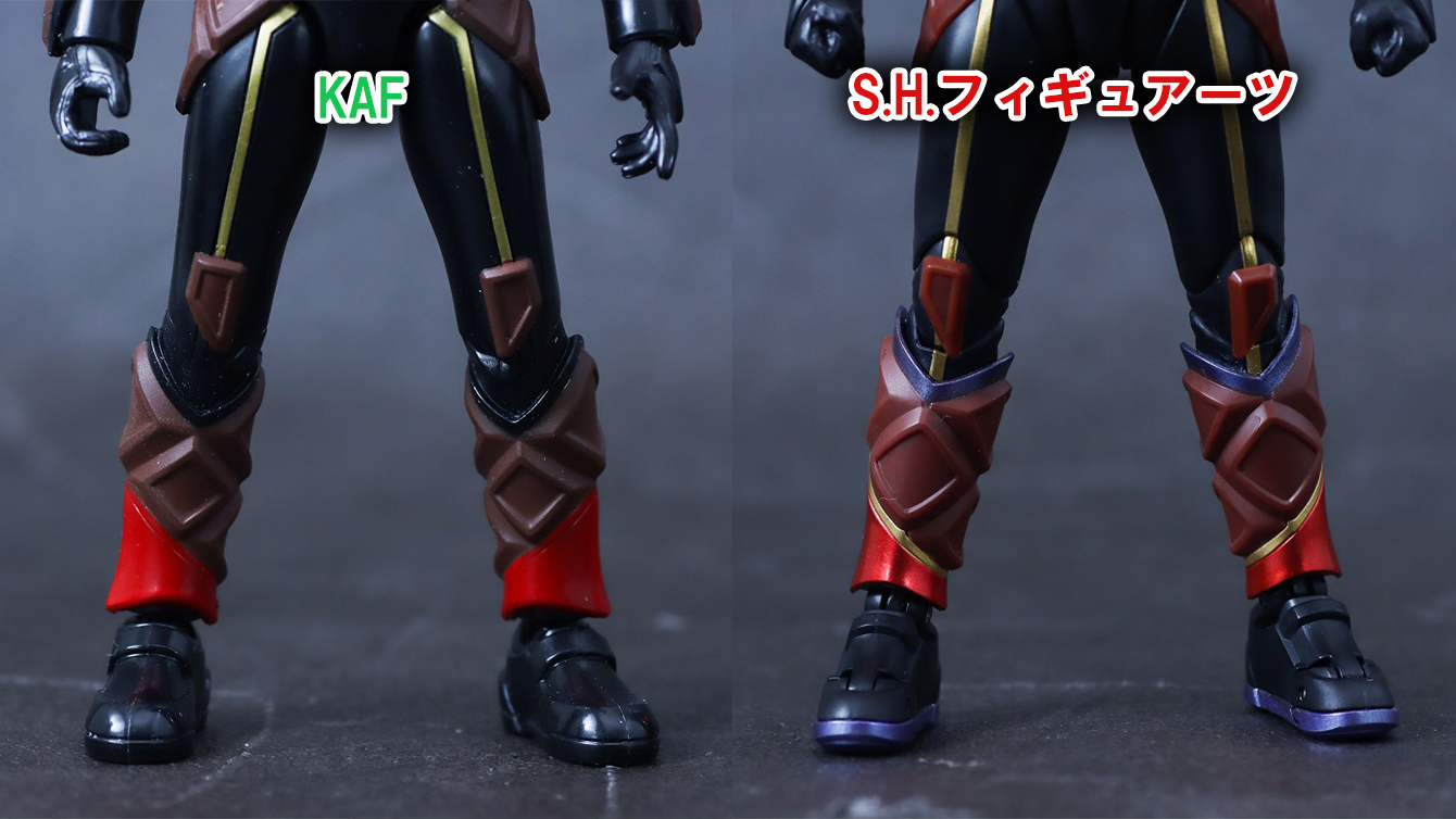 S.H.フィギュアーツ　仮面ライダーヴァレン チョコドンフォーム　レビュー　比較　仮面ライダーアクションフィギュア