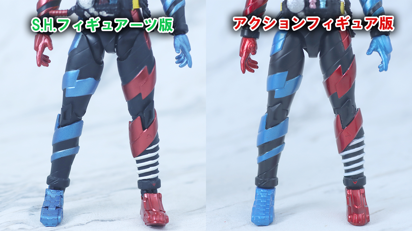 アクションフィギュア　仮面ライダービルド　ラビットタンクフォーム　レビュー　比較　S.H.フィギュアーツ