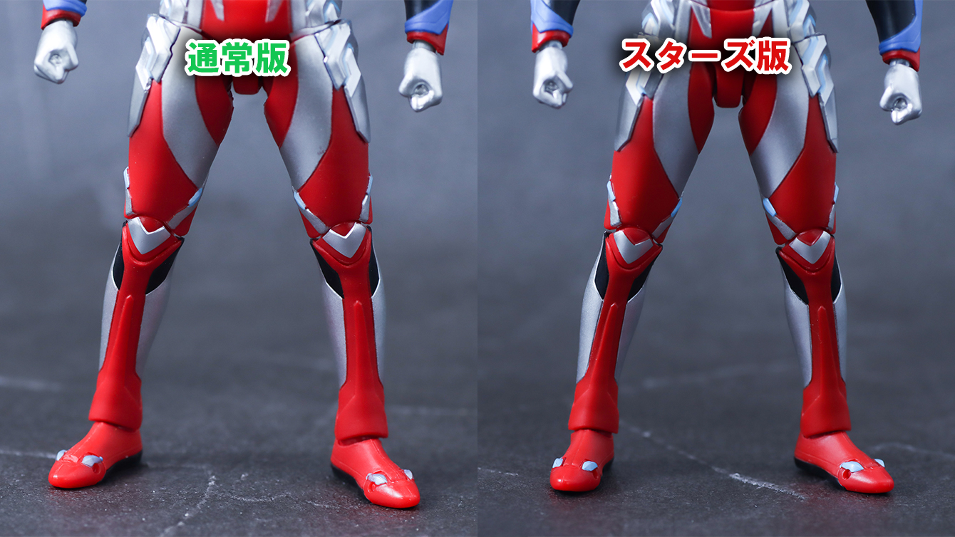 S.H.フィギュアーツ　ウルトラマンゼット アルファエッジ（ニュージェネレーション スターズver.）　レビュー　比較　通常版