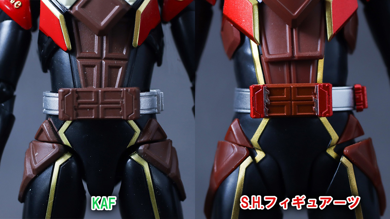S.H.フィギュアーツ　仮面ライダーヴァレン チョコドンフォーム　レビュー　比較　仮面ライダーアクションフィギュア