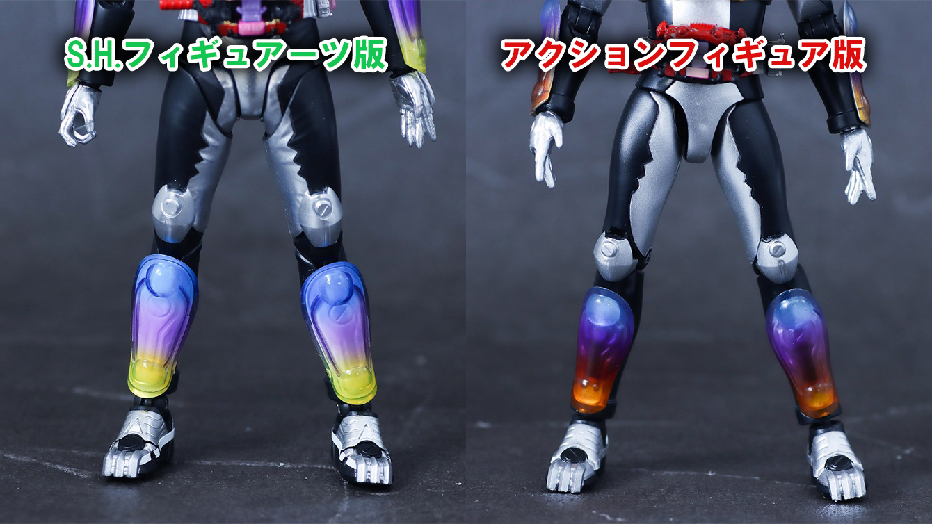 アクションフィギュア　仮面ライダーガヴ ポッピングミフォーム　レビュー　比較　S.H.フィギュアーツ