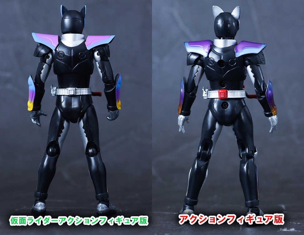 アクションフィギュア　仮面ライダーガヴ ポッピングミフォーム　レビュー　比較　仮面ライダーアクションフィギュア