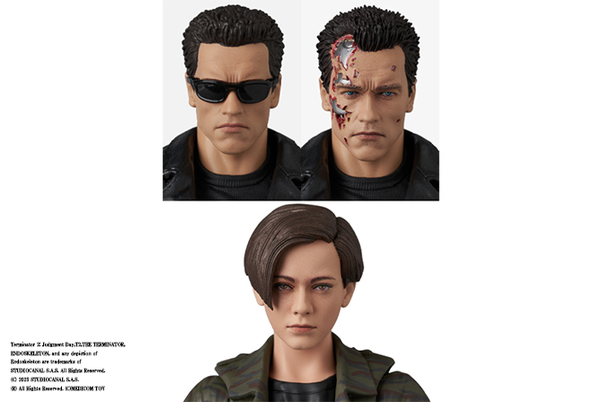 MAFEX　T-800＆ジョン・コナー