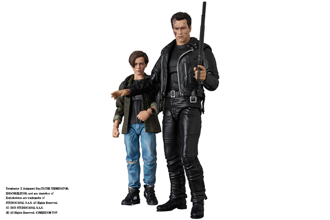 MAFEX　T-800＆ジョン・コナー