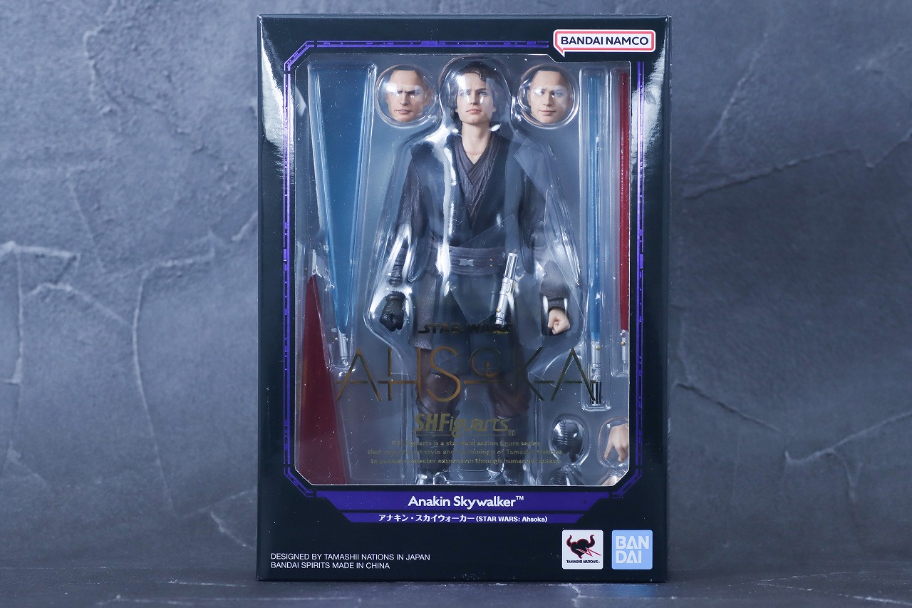S.H.フィギュアーツ　アナキン・スカイウォーカー（『アソーカ』）　レビュー　パッケージ