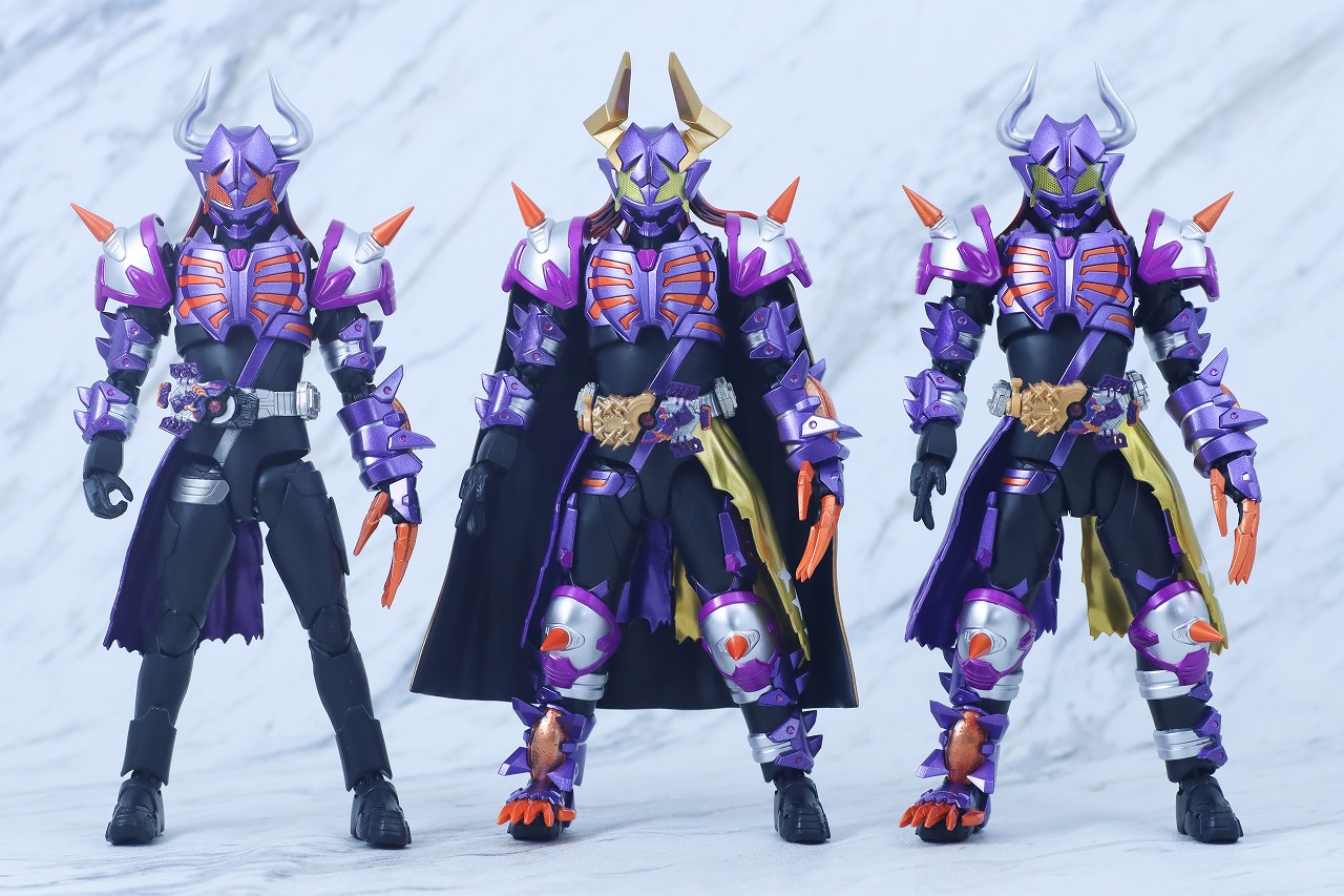 S.H.フィギュアーツ　仮面ライダーバッファ フィーバーゾンビフォーム（ジャマ神）　レビュー　比較