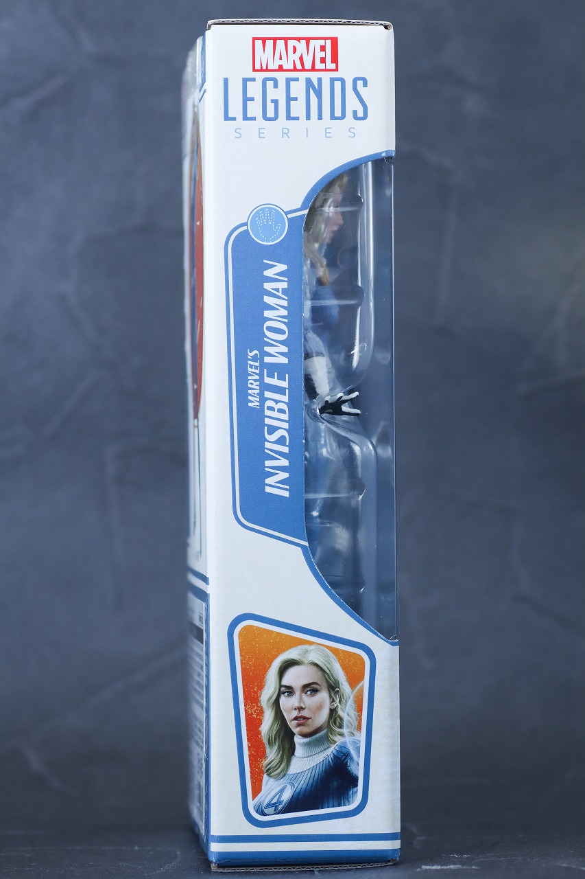 マーベルレジェンド　スー・ストーム　インビジブル・ウーマン（ファンタスティック4：ファースト・ステップ）　レビュー　パッケージ