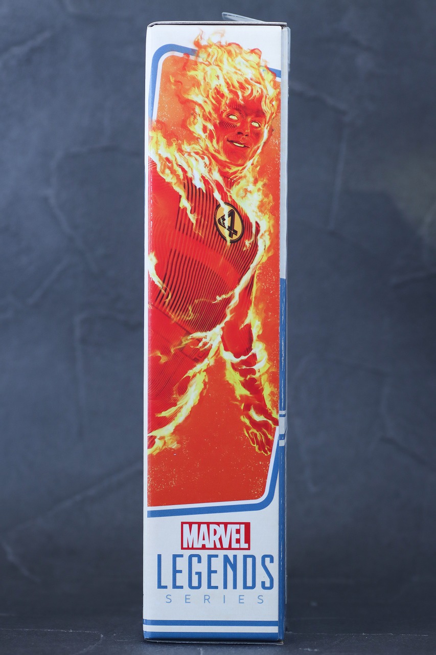 マーベルレジェンド　ヒューマン・トーチ（ファンタスティック4：ファースト・ステップ）　レビュー　パッケージ