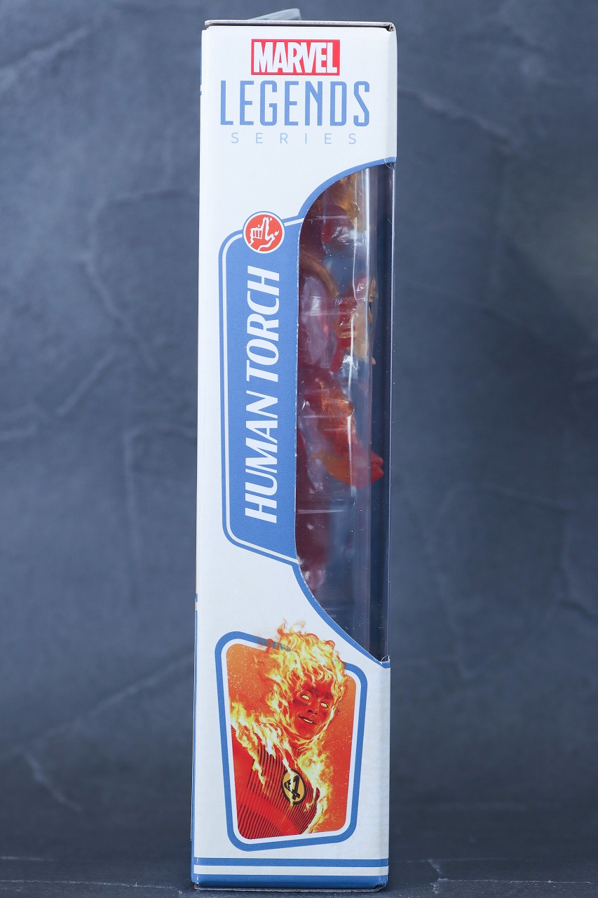 マーベルレジェンド　ヒューマン・トーチ（ファンタスティック4：ファースト・ステップ）　レビュー　パッケージ
