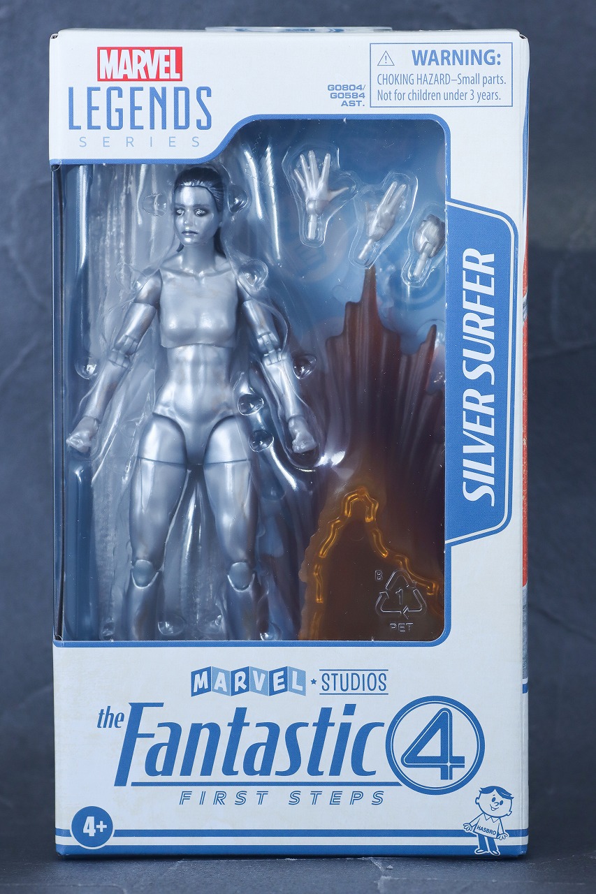 マーベルレジェンド　シルバーサーファー（『ファンタスティック4：ファースト・ステップ』）　レビュー　パッケージ