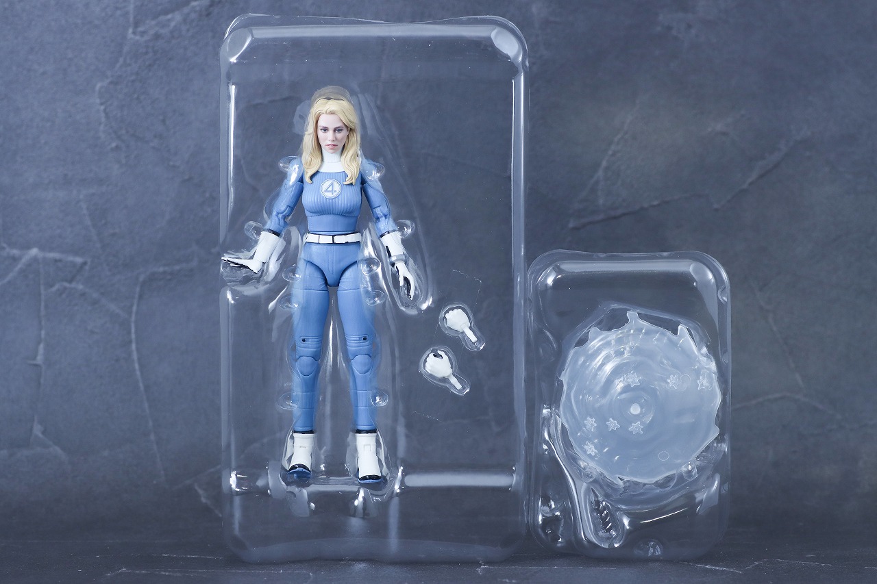 マーベルレジェンド　スー・ストーム　インビジブル・ウーマン（ファンタスティック4：ファースト・ステップ）　レビュー　パッケージ