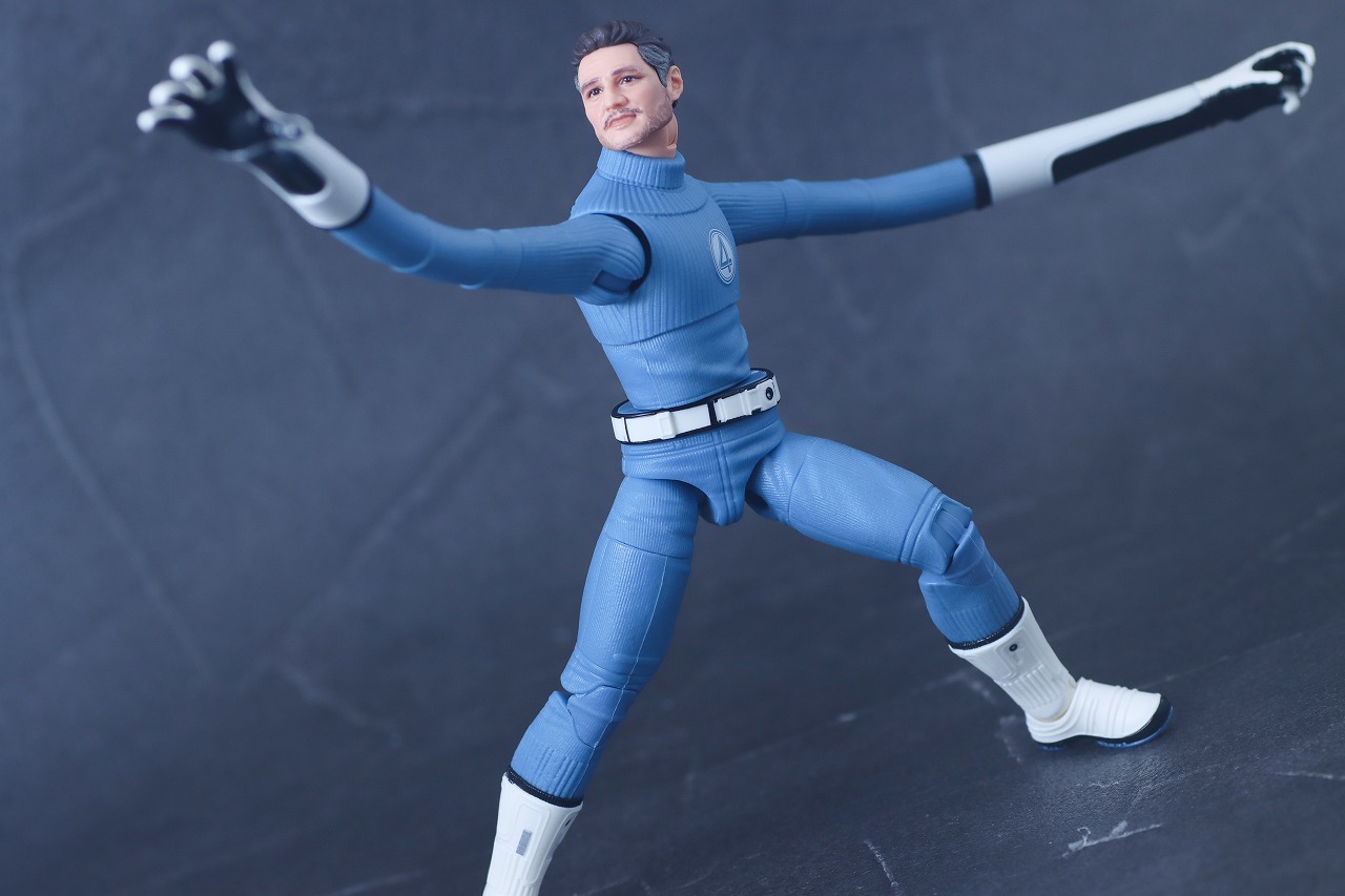 マーベルレジェンド　リード・リチャーズ　ミスター・ファンタスティック（『ファンタスティック4：ファースト・ステップ』）　レビュー　アクション