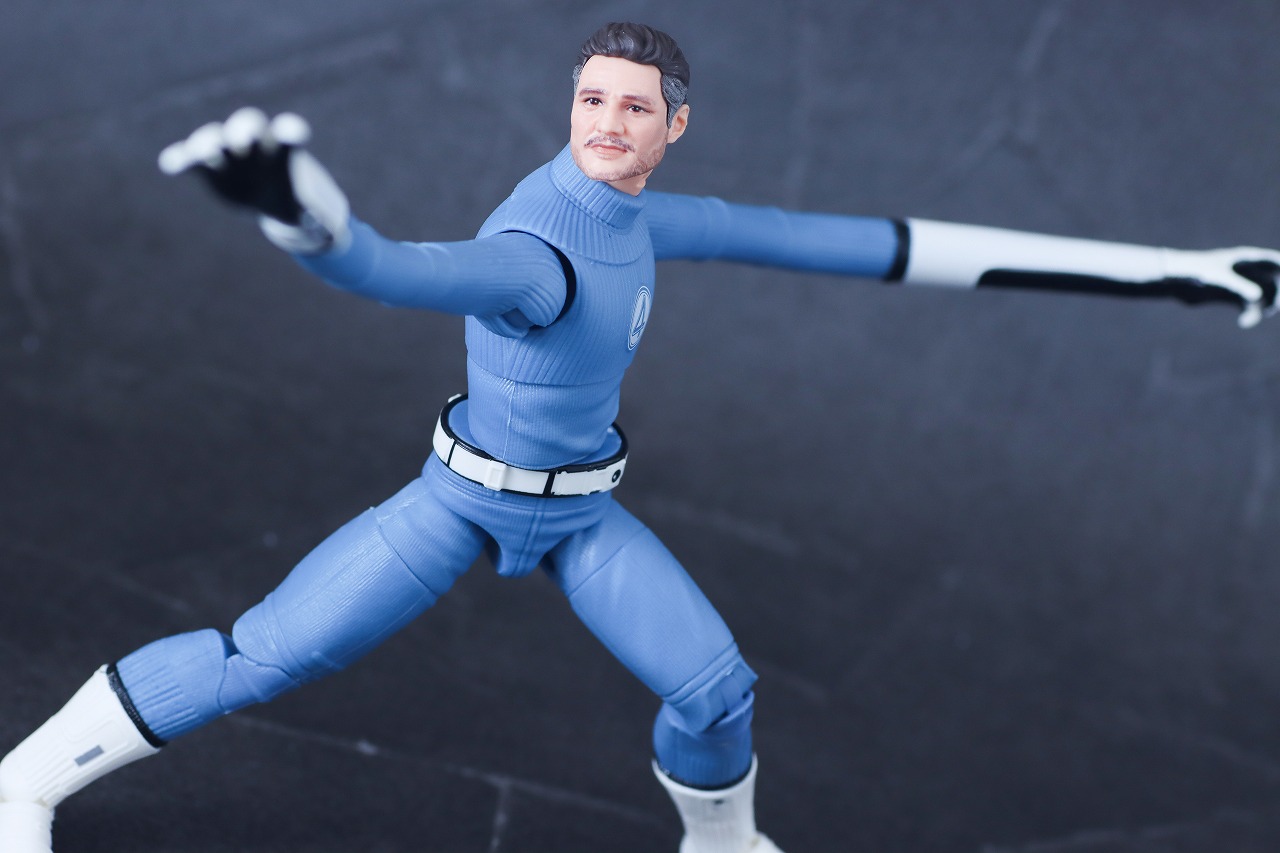 マーベルレジェンド　リード・リチャーズ　ミスター・ファンタスティック（『ファンタスティック4：ファースト・ステップ』）　レビュー　アクション