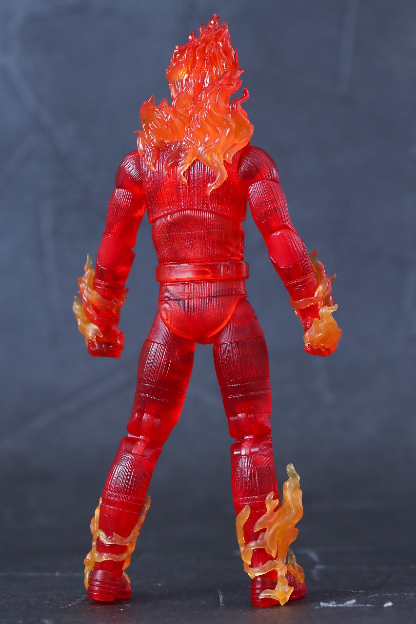 マーベルレジェンド　ヒューマン・トーチ（ファンタスティック4：ファースト・ステップ）　レビュー　本体