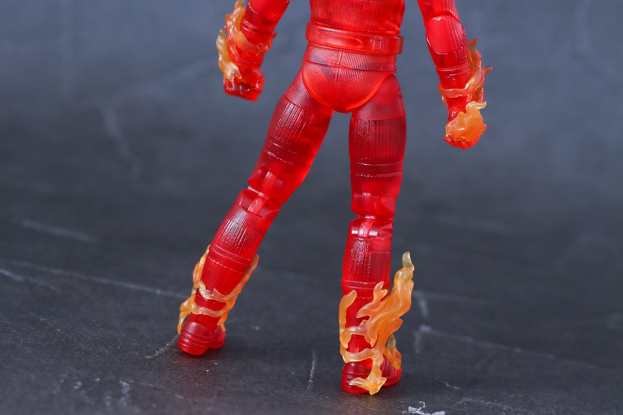 マーベルレジェンド　ヒューマン・トーチ（ファンタスティック4：ファースト・ステップ）　レビュー　本体