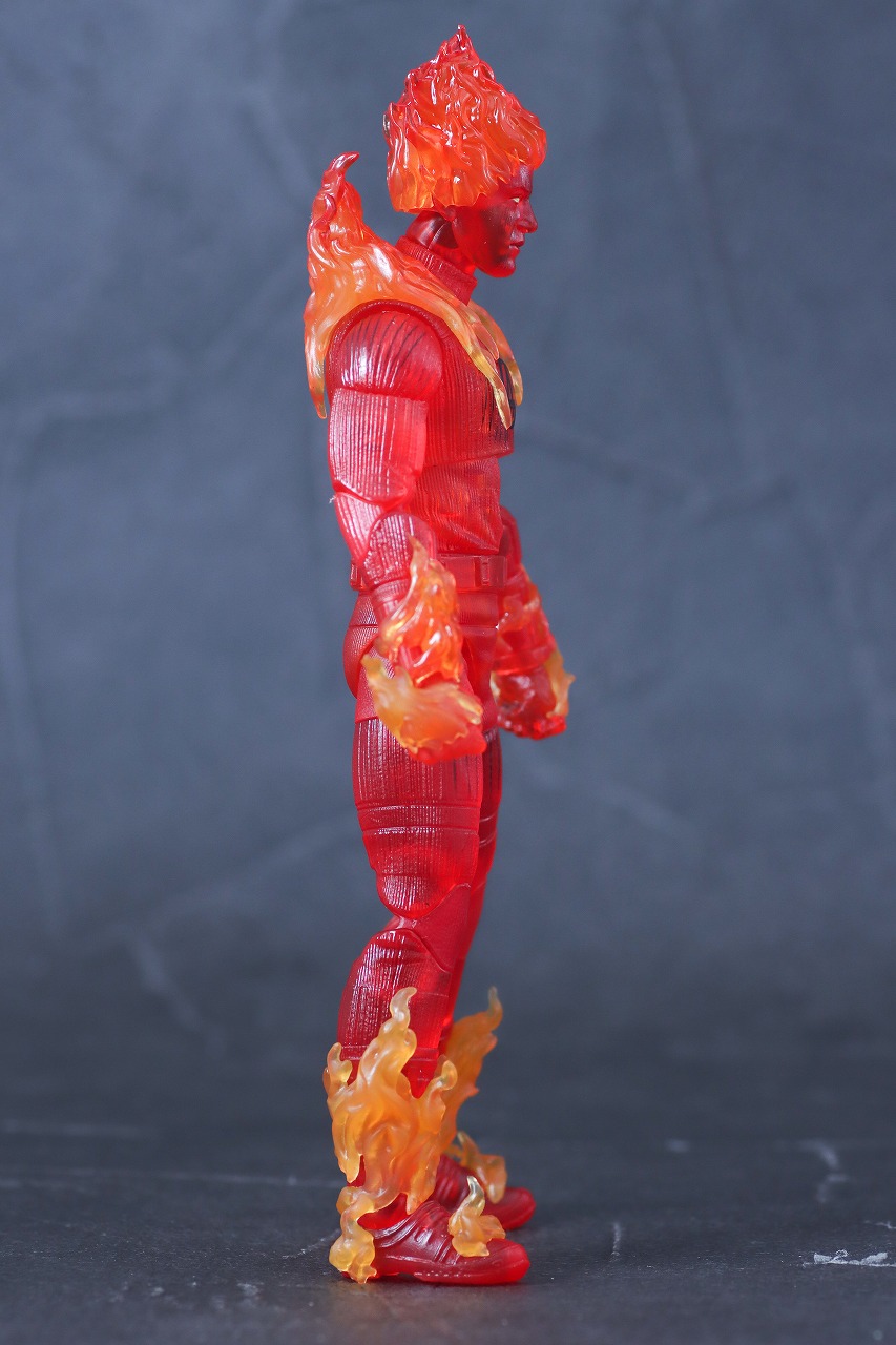 マーベルレジェンド　ヒューマン・トーチ（ファンタスティック4：ファースト・ステップ）　レビュー　本体