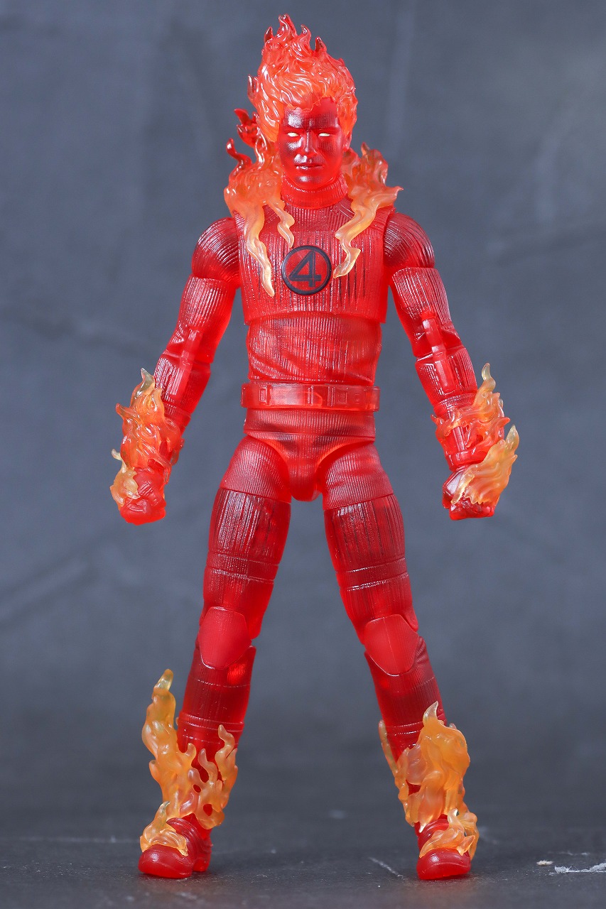 マーベルレジェンド　ヒューマン・トーチ（ファンタスティック4：ファースト・ステップ）　レビュー　本体