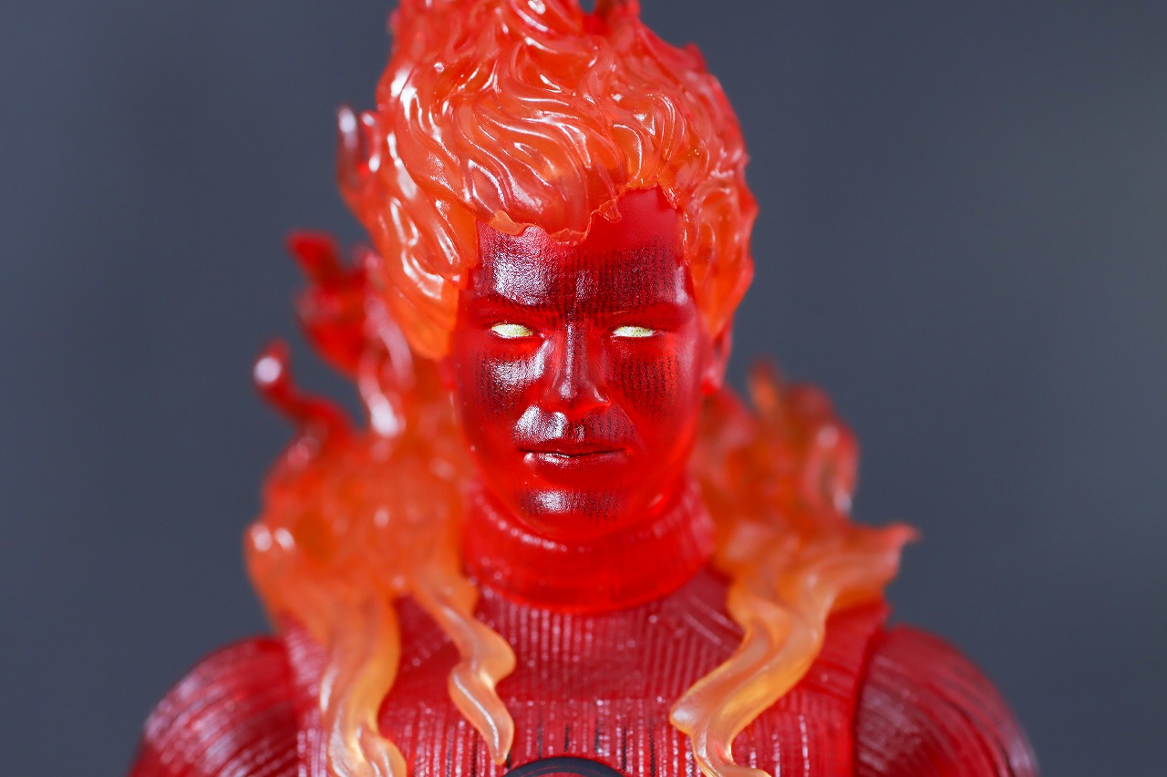 マーベルレジェンド　ヒューマン・トーチ（ファンタスティック4：ファースト・ステップ）　レビュー　本体