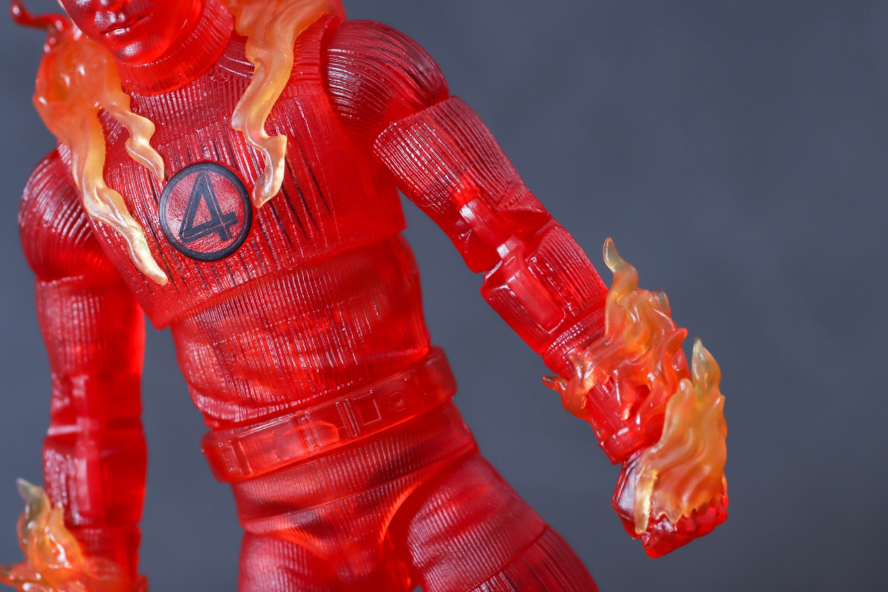 マーベルレジェンド　ヒューマン・トーチ（ファンタスティック4：ファースト・ステップ）　レビュー　本体