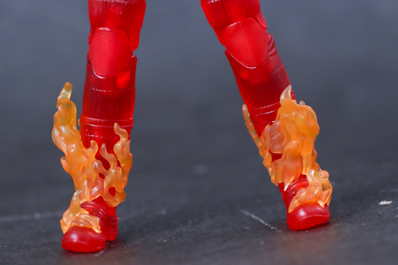 マーベルレジェンド　ヒューマン・トーチ（ファンタスティック4：ファースト・ステップ）　レビュー　本体