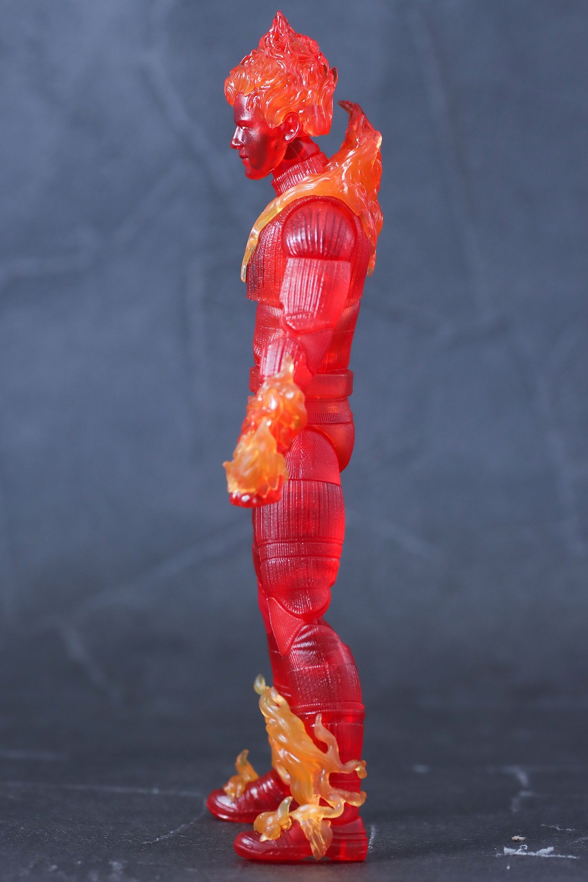 マーベルレジェンド　ヒューマン・トーチ（ファンタスティック4：ファースト・ステップ）　レビュー　本体