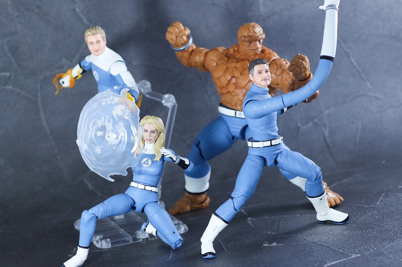 マーベルレジェンド　リード・リチャーズ　ミスター・ファンタスティック（『ファンタスティック4：ファースト・ステップ』）　レビュー　アクション　インビジブル・ウーマン　ザ・シング　ヒューマン・トーチ