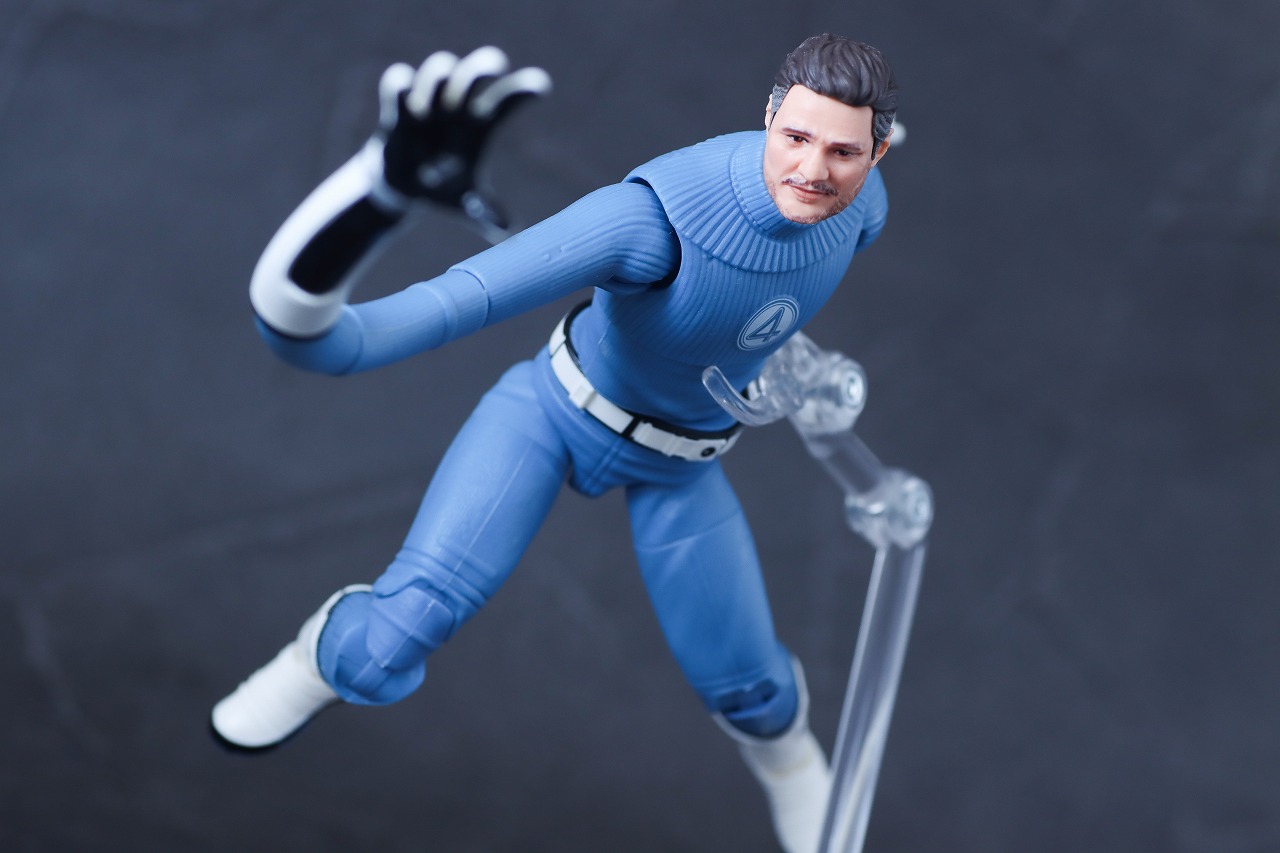 マーベルレジェンド　リード・リチャーズ　ミスター・ファンタスティック（『ファンタスティック4：ファースト・ステップ』）　レビュー　アクション