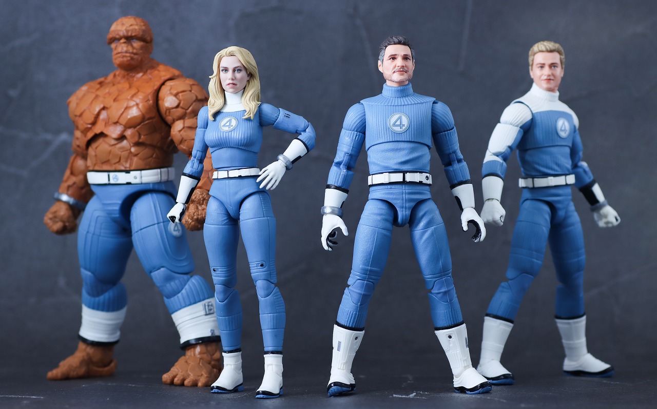 マーベルレジェンド　スー・ストーム　インビジブル・ウーマン（ファンタスティック4：ファースト・ステップ）　レビュー　アクション　ミスター・ファンタスティック　ザ・シング　ヒューマン・トーチ