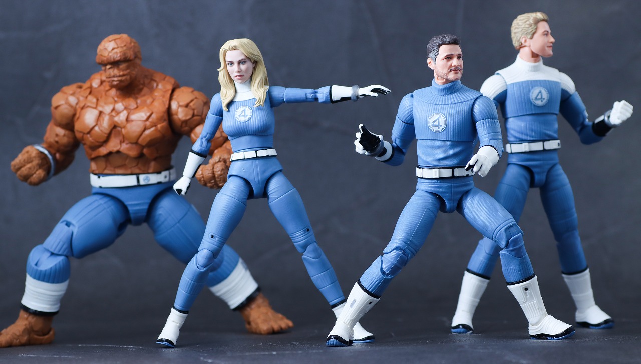 マーベルレジェンド　ジョニー・ストーム（『ファンタスティック4：ファースト・ステップ』）　レビュー　アクション　ミスター・ファンタスティック　ザ・シング　インビジブル・ウーマン