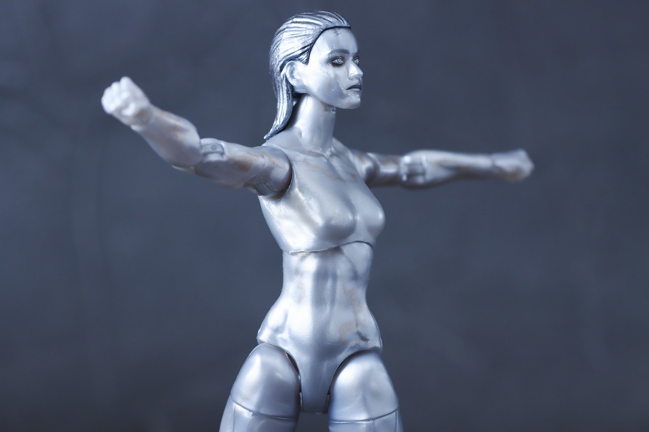 マーベルレジェンド　シルバーサーファー（『ファンタスティック4：ファースト・ステップ』）　レビュー　可動範囲