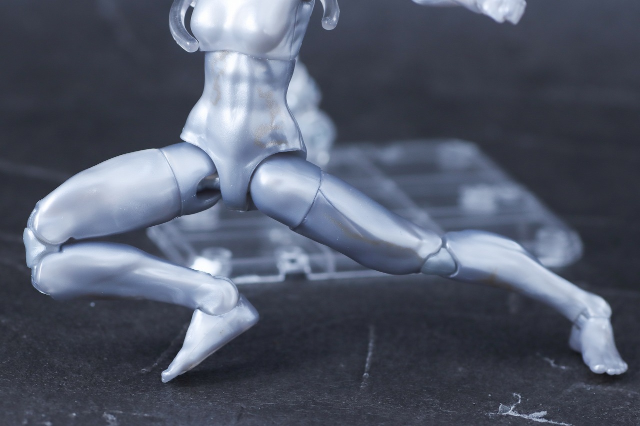 マーベルレジェンド　シルバーサーファー（『ファンタスティック4：ファースト・ステップ』）　レビュー　可動範囲