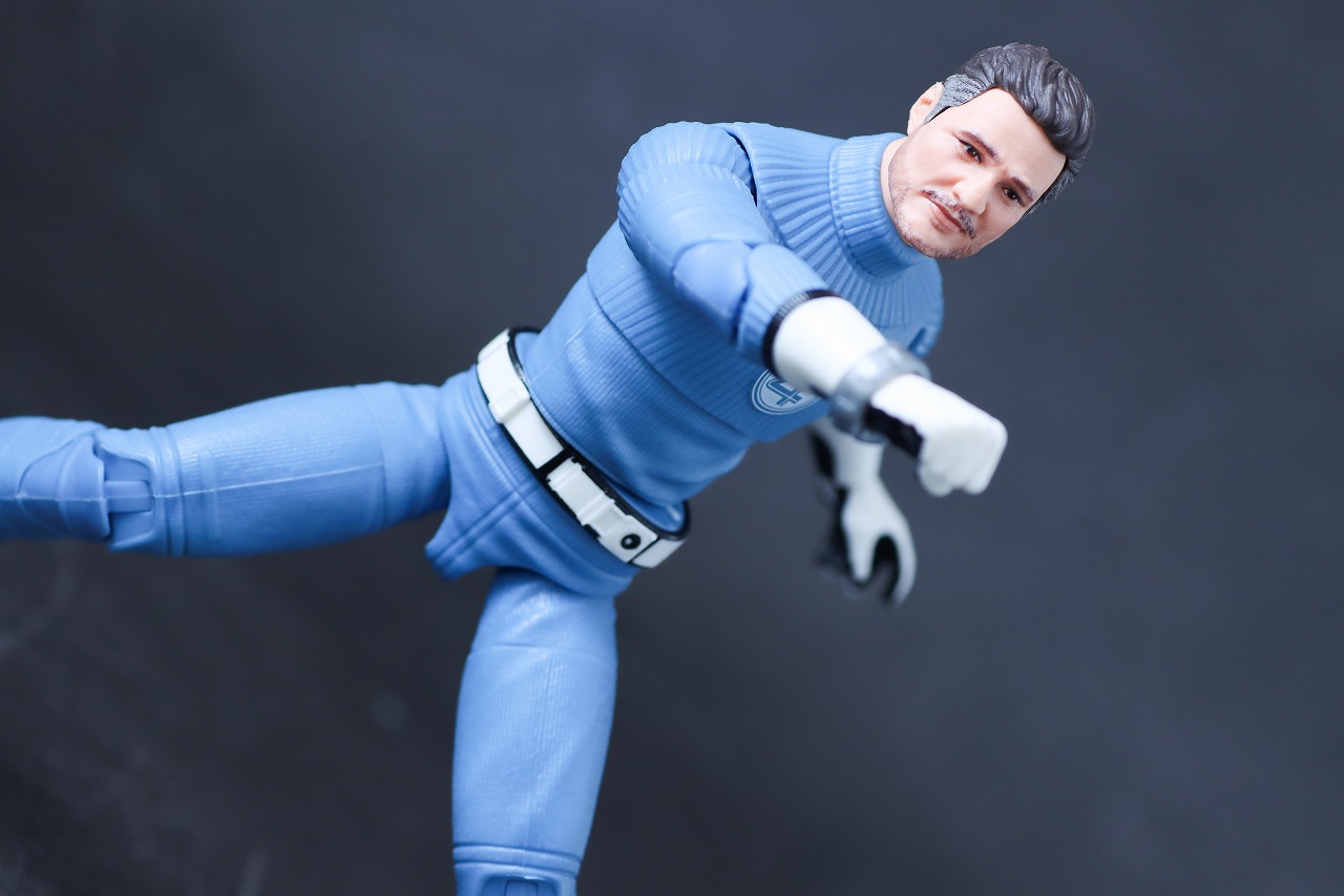 マーベルレジェンド　リード・リチャーズ　ミスター・ファンタスティック（『ファンタスティック4：ファースト・ステップ』）　レビュー　アクション