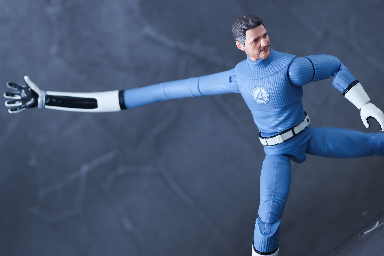 マーベルレジェンド　リード・リチャーズ　ミスター・ファンタスティック（『ファンタスティック4：ファースト・ステップ』）　レビュー　アクション