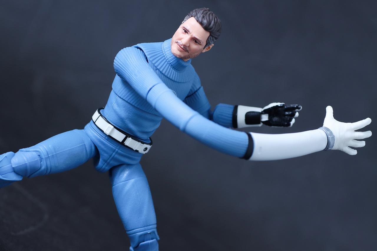 マーベルレジェンド　リード・リチャーズ　ミスター・ファンタスティック（『ファンタスティック4：ファースト・ステップ』）　レビュー　アクション